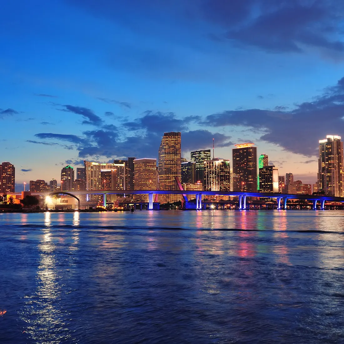 Panoramic photo of Miami